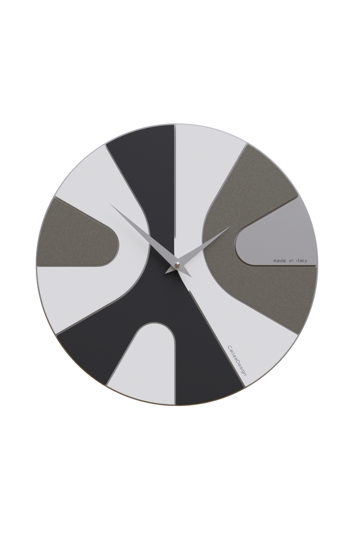 Asym wall clock – Black finish