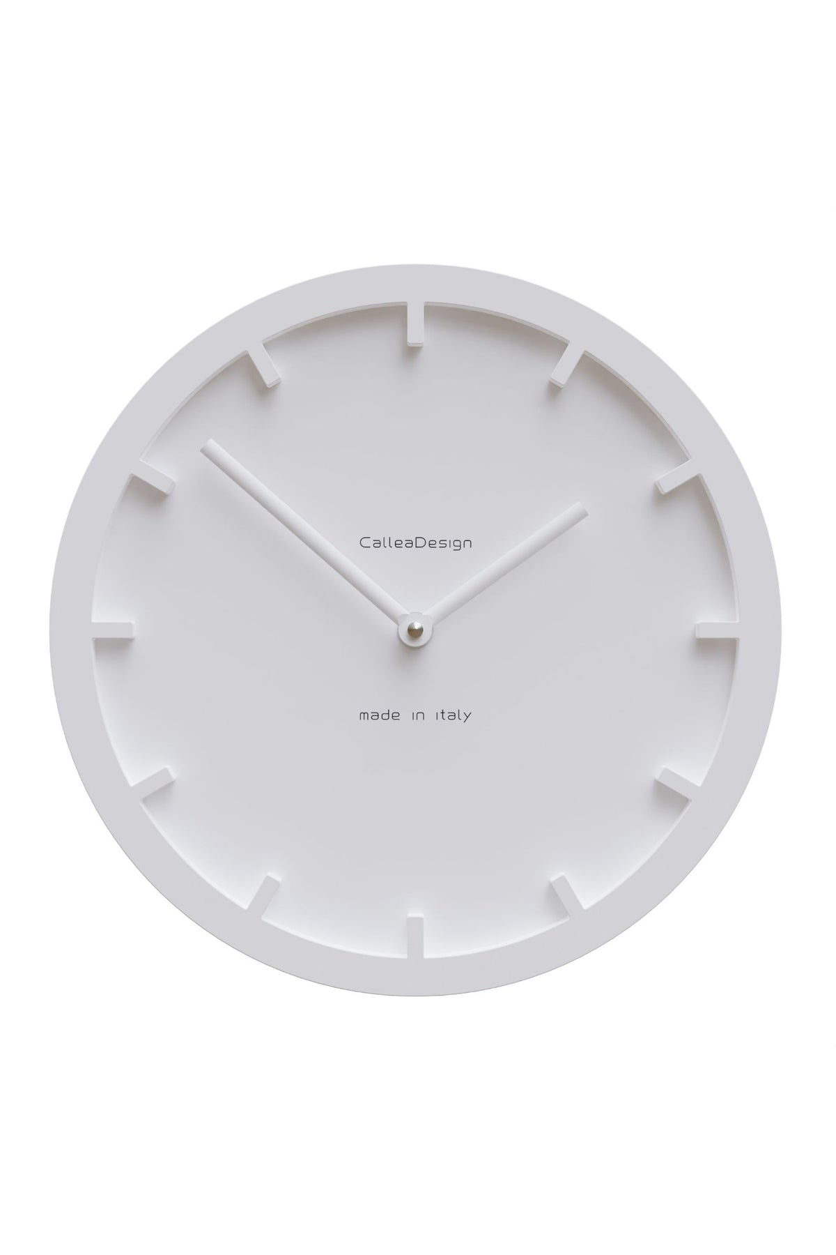 CalleaDesign Mini wall clock in White finish