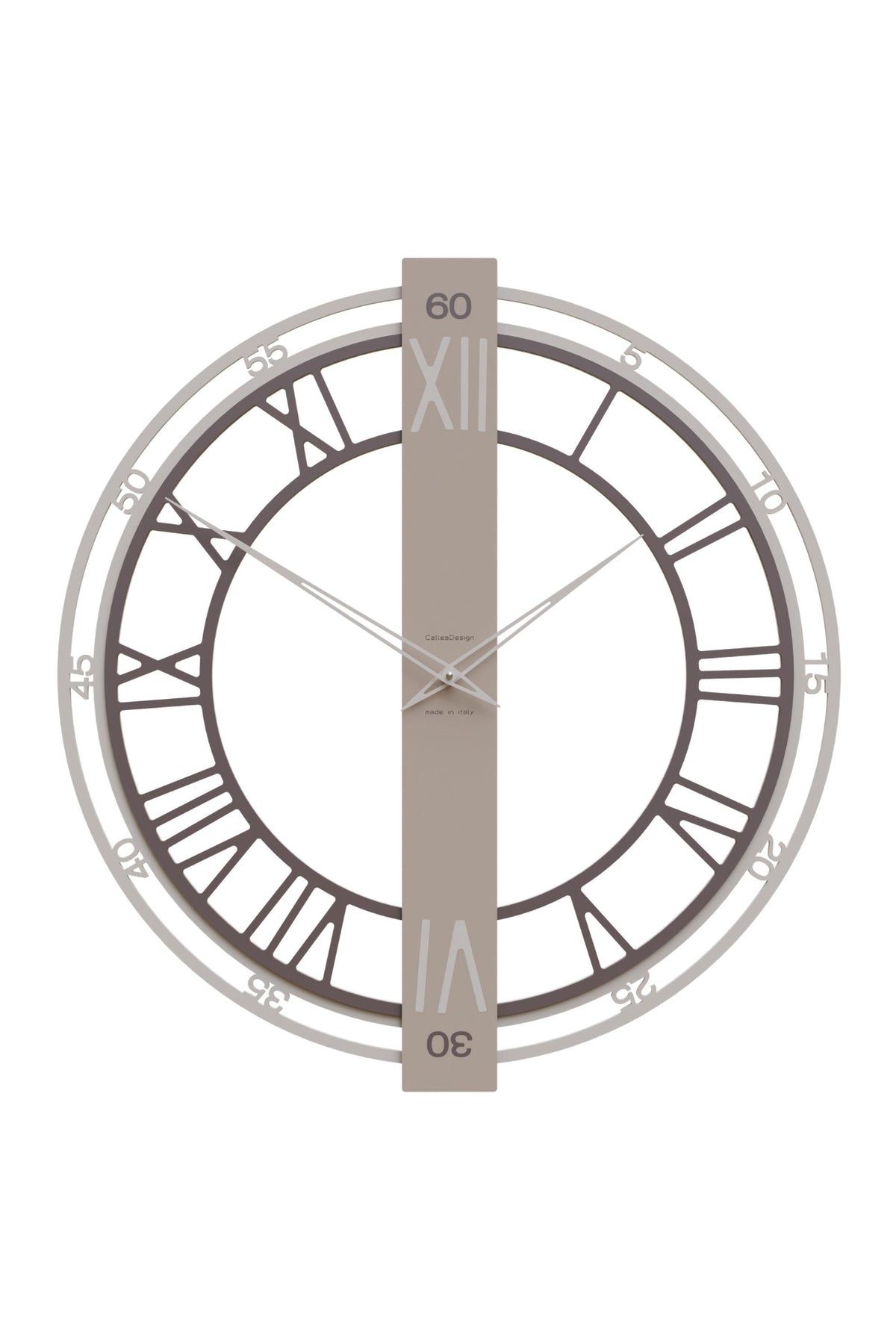 Franz wall clock – Café Latte finish