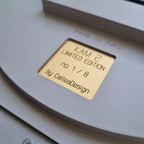 KAM 2 Limited Edition engraved numbered plaque, one of only 8 pieces