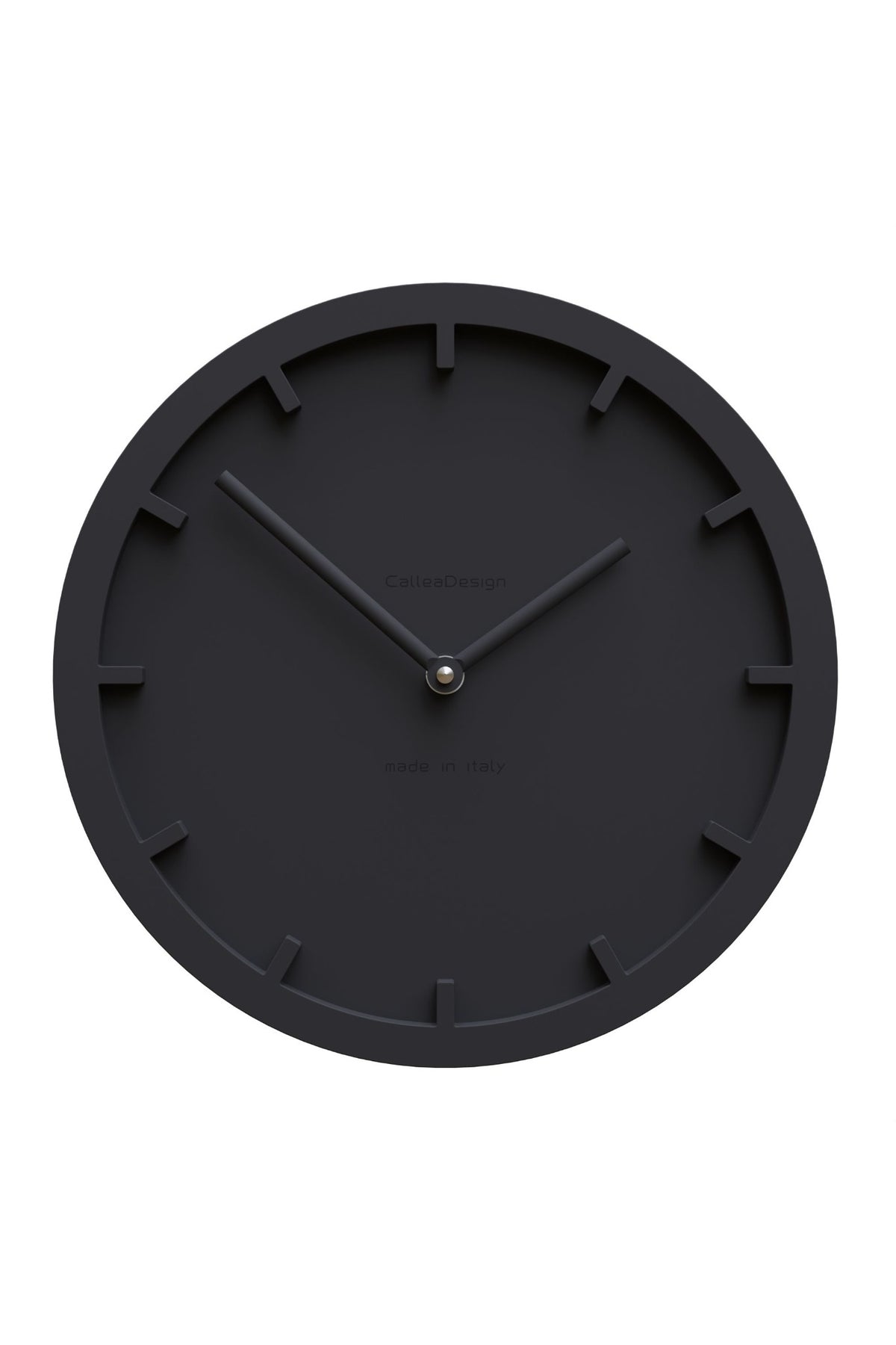 CalleaDesign Mini wall clock in Black finish