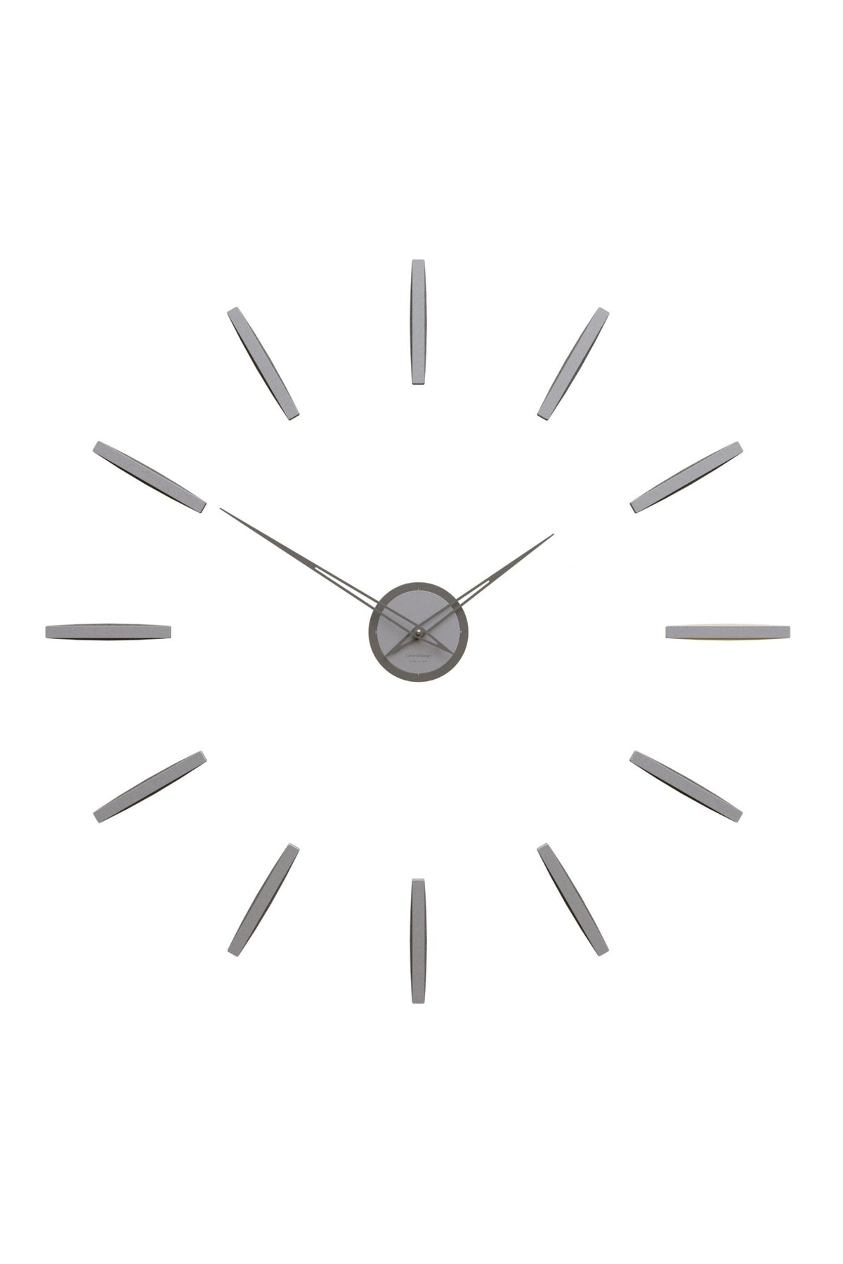 CalleaDesign Pinturicchio wall clock in Aluminium finish