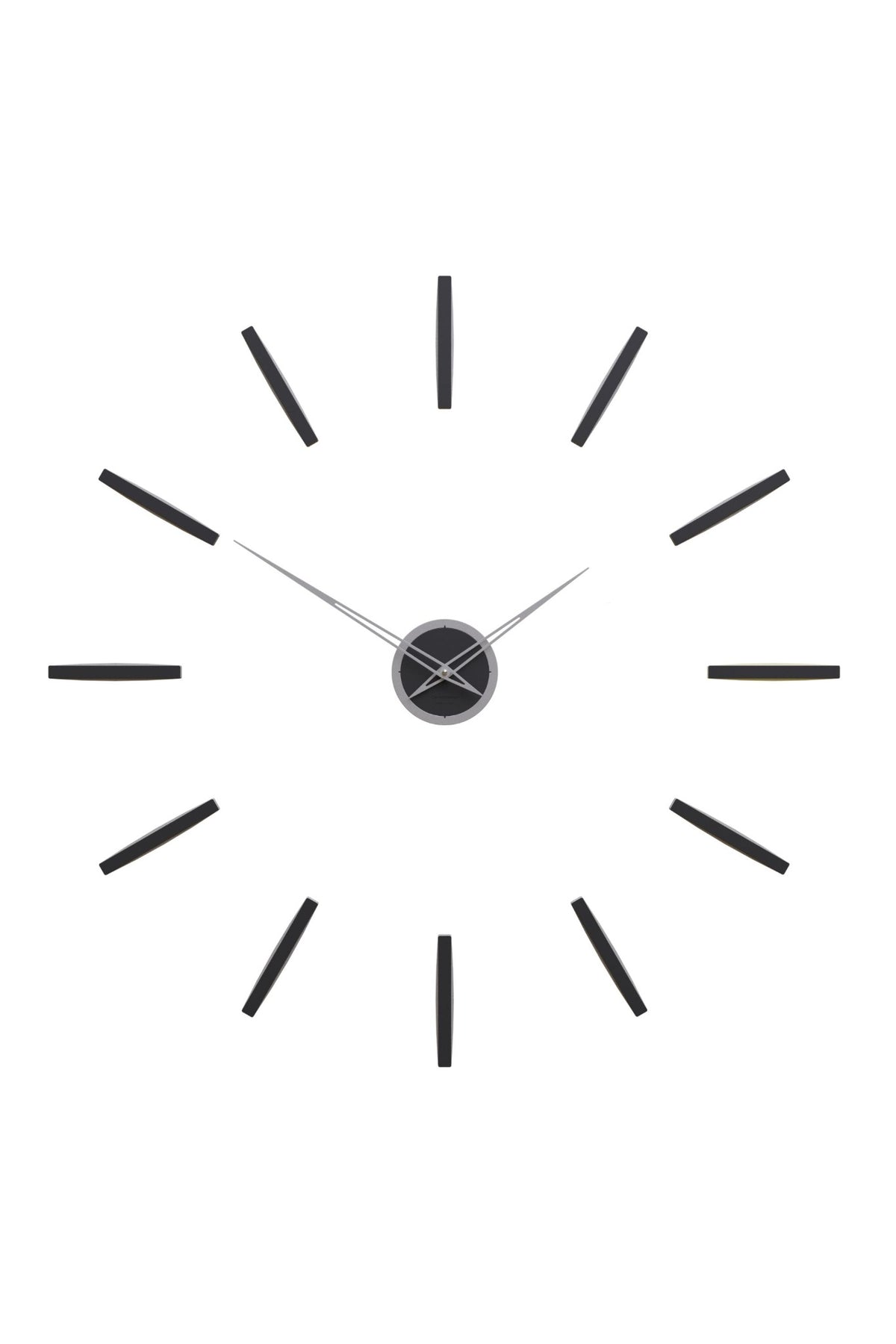 CalleaDesign Pinturicchio wall clock in Black finish