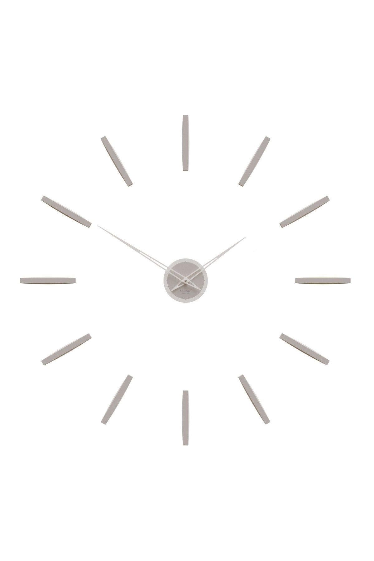 CalleaDesign Pinturicchio wall clock in Dove Grey finish