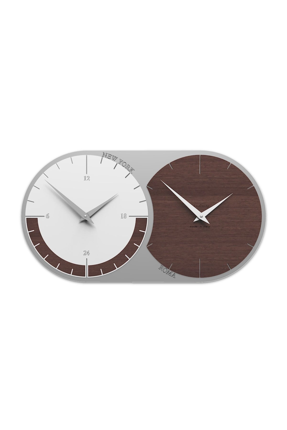 World Clock 2 – Wenge Oak finish