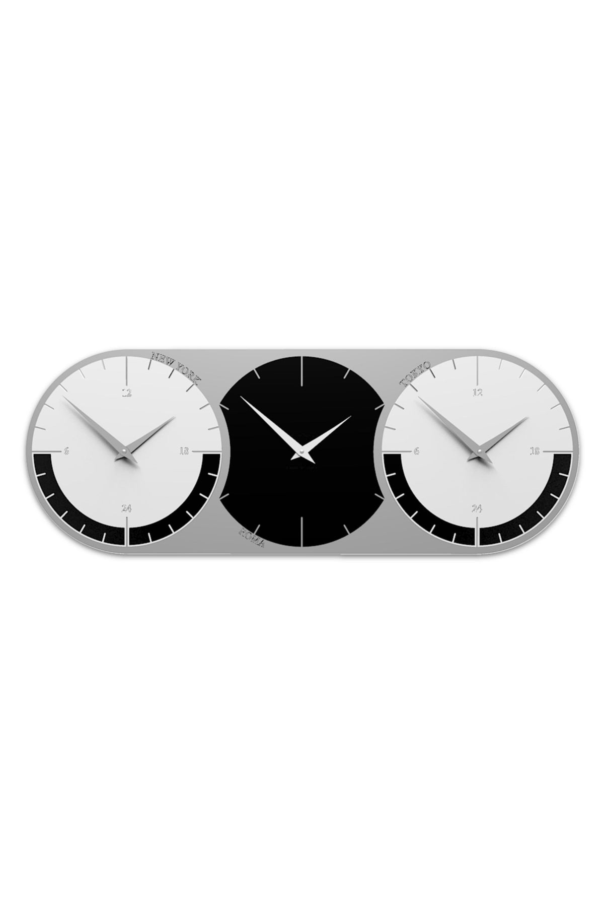 World Clock 3 – Black finish