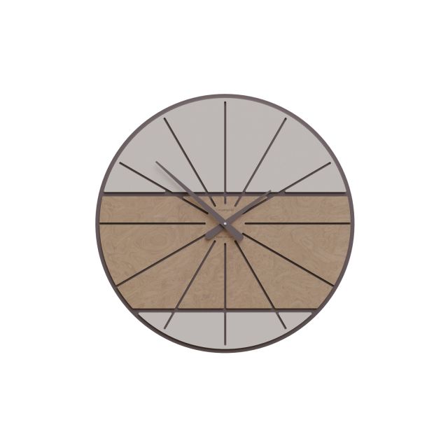 grande horloge murale bois Benjamin