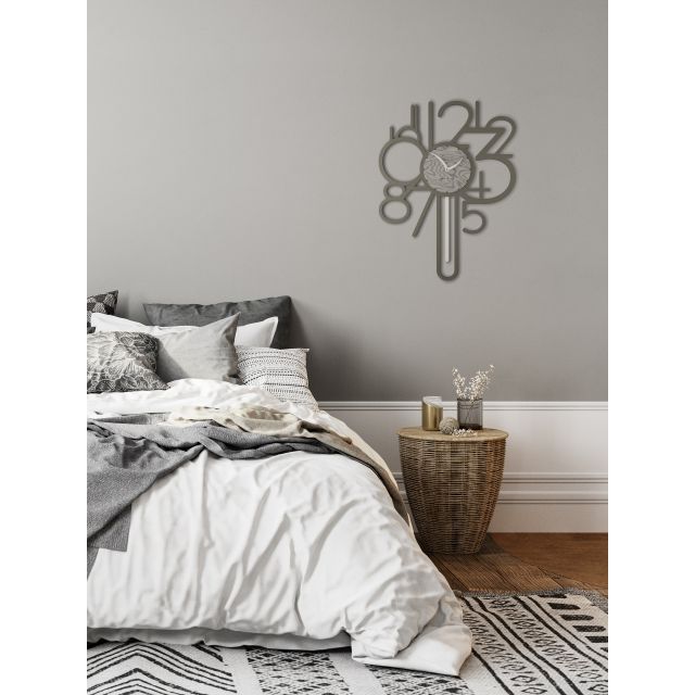 orologio a pendolo moderno grande - ambientato