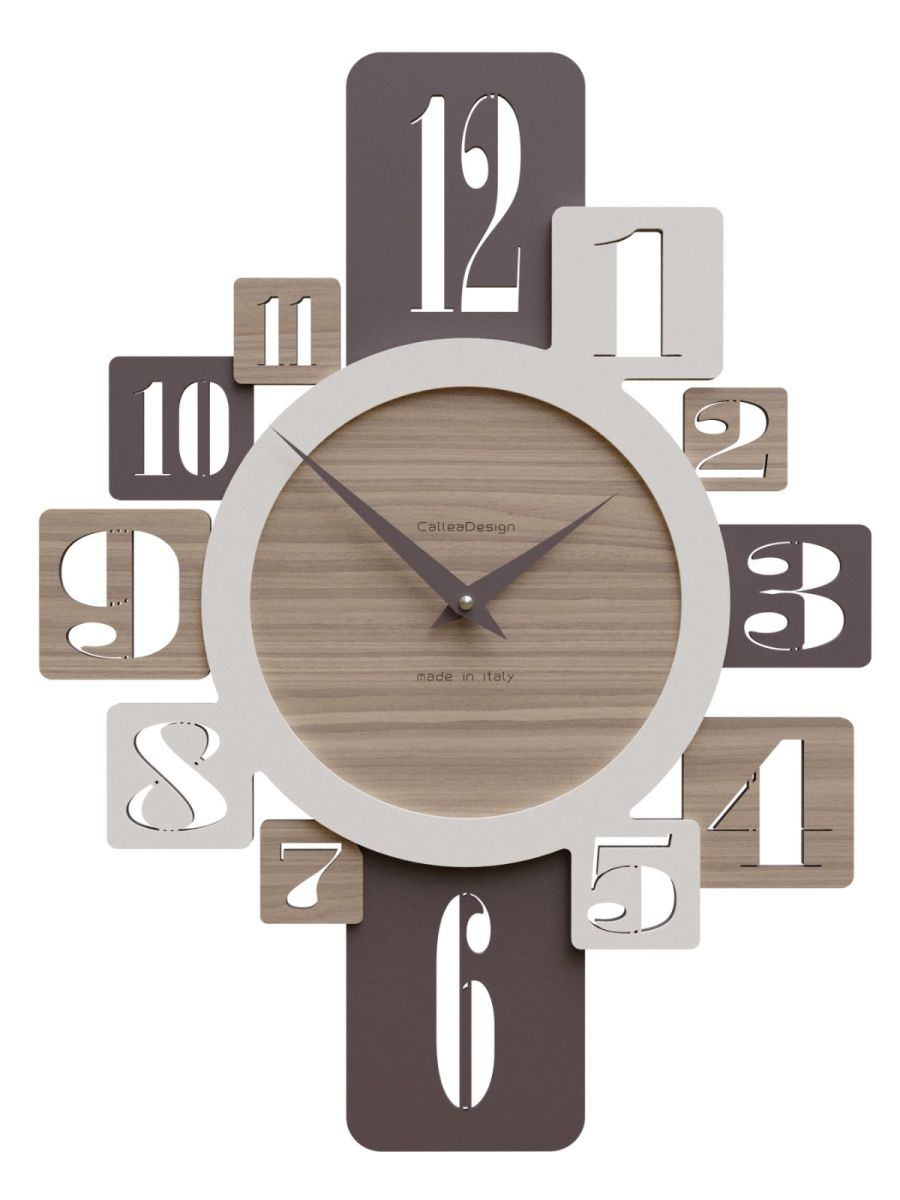 Horloge murale avec chiffres design Onyx