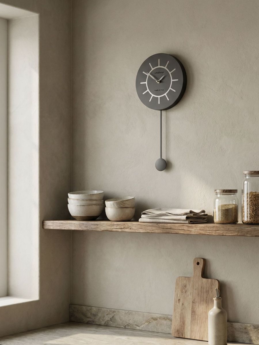Horloge murale à pendule Philip